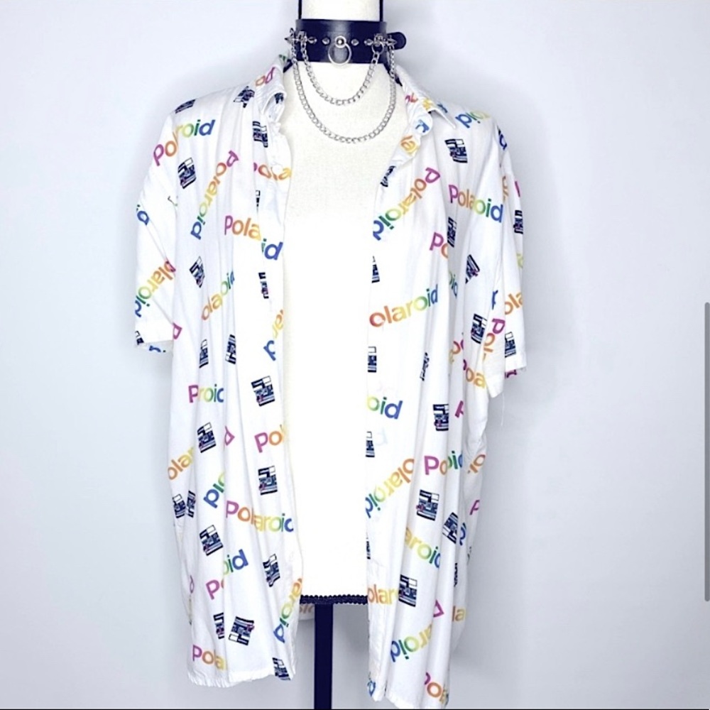 Polaroid button down